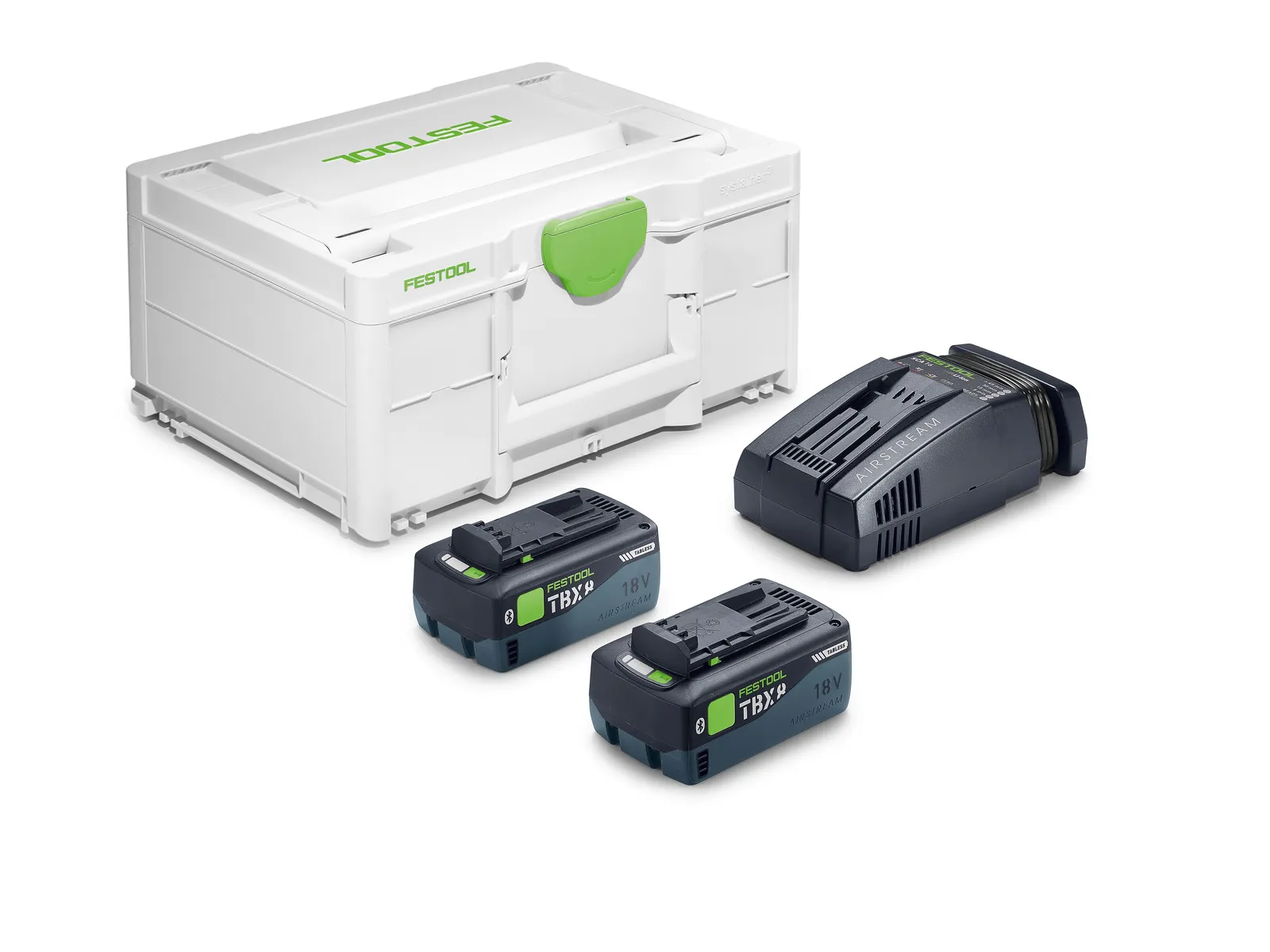 Festool Energy set SYS 18V 2xTBX8/SCA16