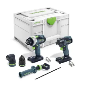 Festool Screwdriver and drill bit set TID 18 Basic-Set TPC 18/4