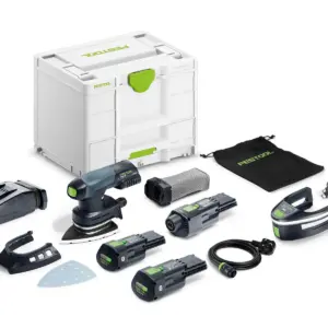Festool Cordless delta sander DTSC 400 3,0 I-Set