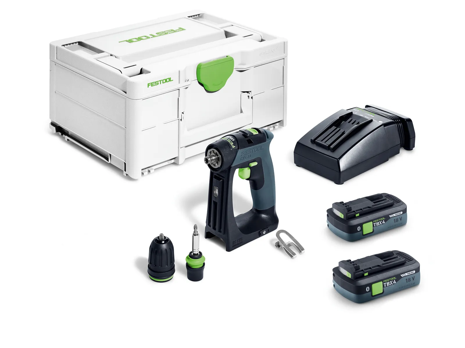 Festool Cordless drill CXS 18 TBX4,0 I-Plus