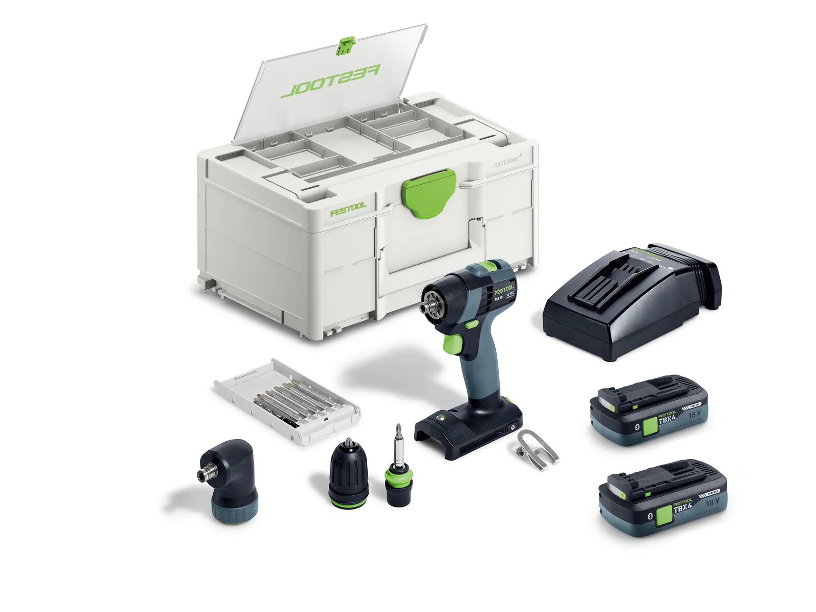Festool Cordless drill TXS 18 TBX4,0 I-Set